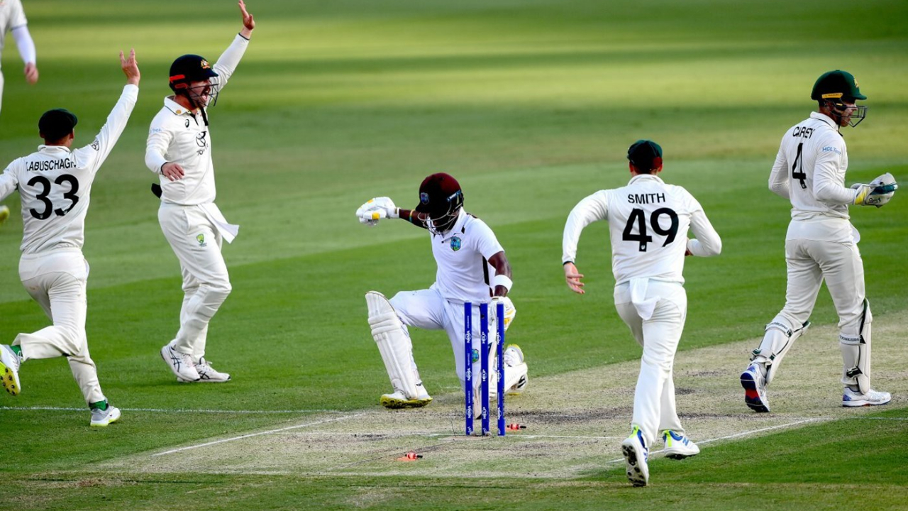 AUS vs WI:  గబ్బాలో ఆసీస్‌కు చుక్కలు చూపిస్తున్న విండీస్‌.. టీమిండియా ఫీట్‌ రిపీట్‌ అవుతుందా..?