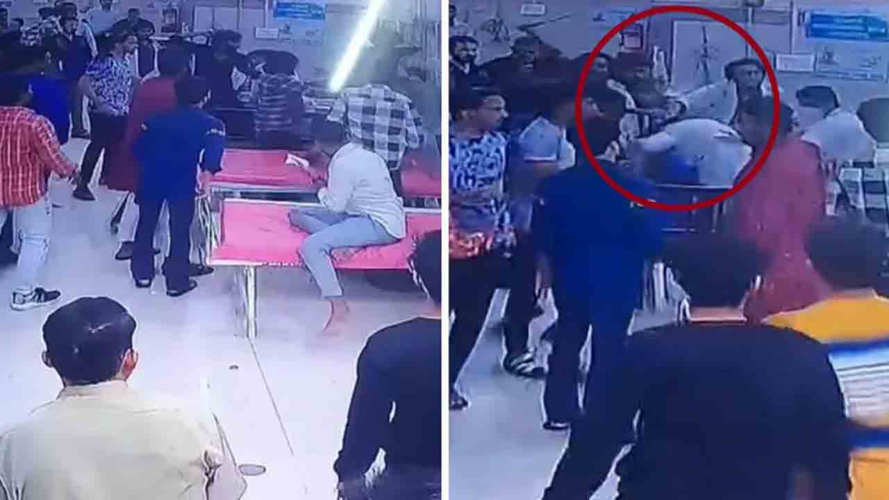 Gang War At Hospital | హాస్పిటల్లో గ్యాంగ్వార్.. పేషెంట్, మహిళా డాక్టర్పై గూండాల దాడి