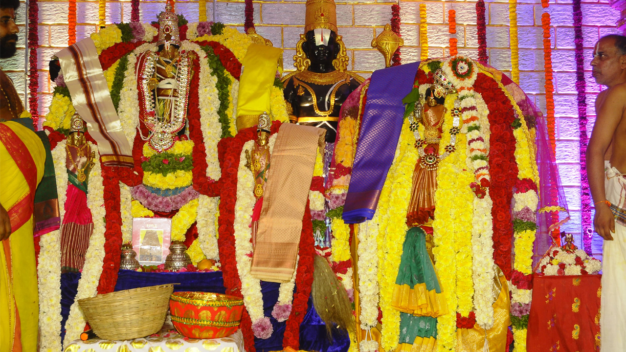 Goda Kalyanam | ఘనంగా గోదాదేవి కల్యాణం.. పాల్గొన్న మాజీ మంత్రి జగదీశ్రెడ్డి