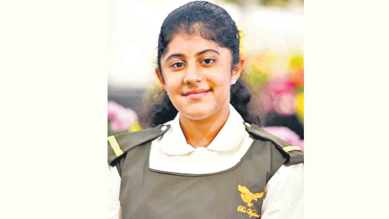 ఢిల్లీ గణతంత్ర వేడుకలకుహెచ్‌పీఎస్‌ విద్యార్థిని