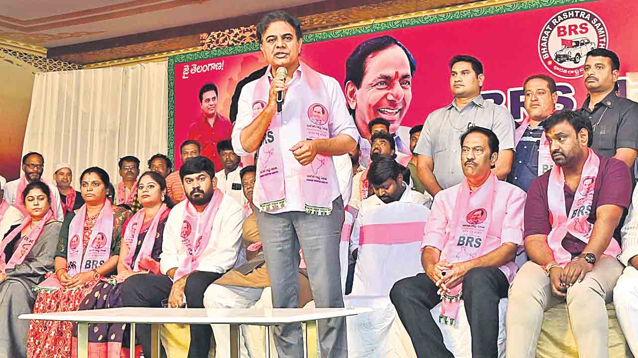 KTR | పార్లమెంట్‌లో బీఆర్‌ఎస్సే తెలంగాణ గళం.. కేంద్ర మంత్రిగా కిషన్‌రెడ్డి ఒక్క పనైనా చేసిండా?: కేటీఆర్‌