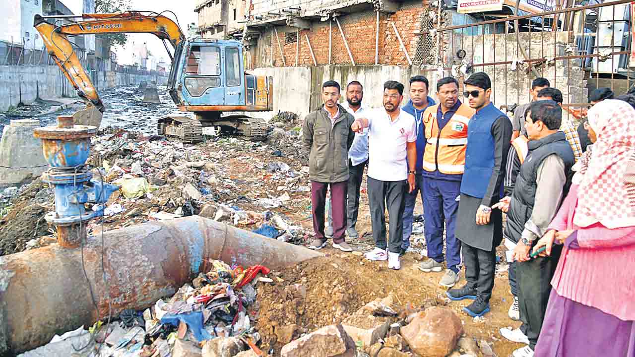 నాలా పనులు పూర్తి చేయండి