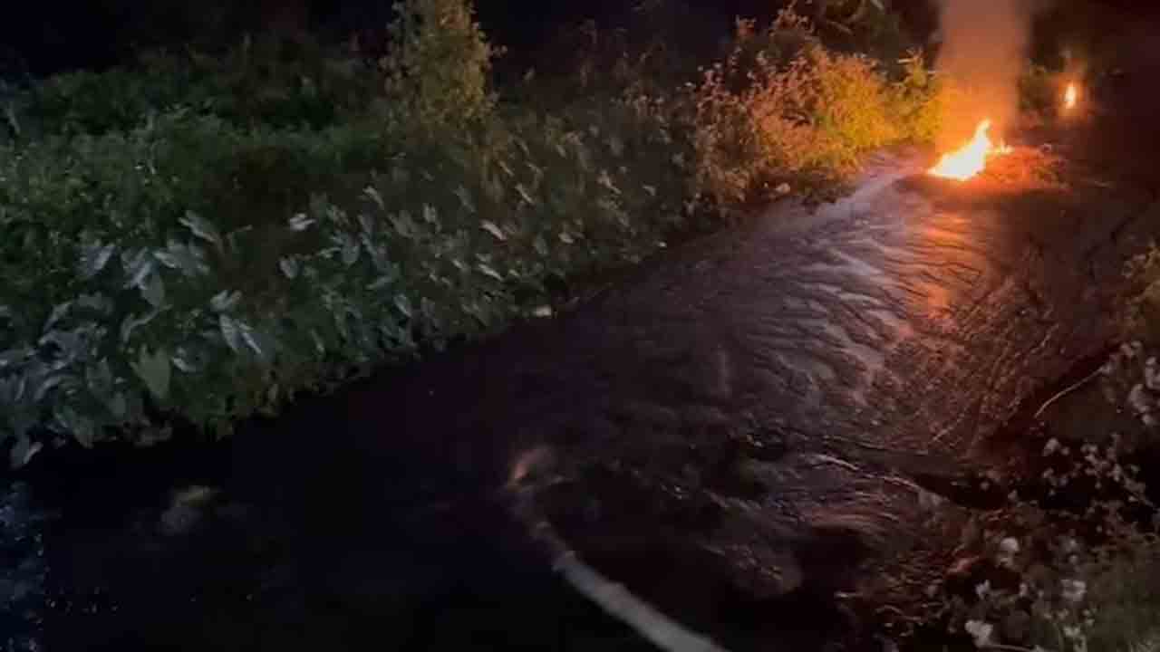 fuel leak | పవర్‌ స్టేషన్‌ నుంచి భారీగా ఇంధనం లీక్‌.. మణిపూర్‌లో ఘటన