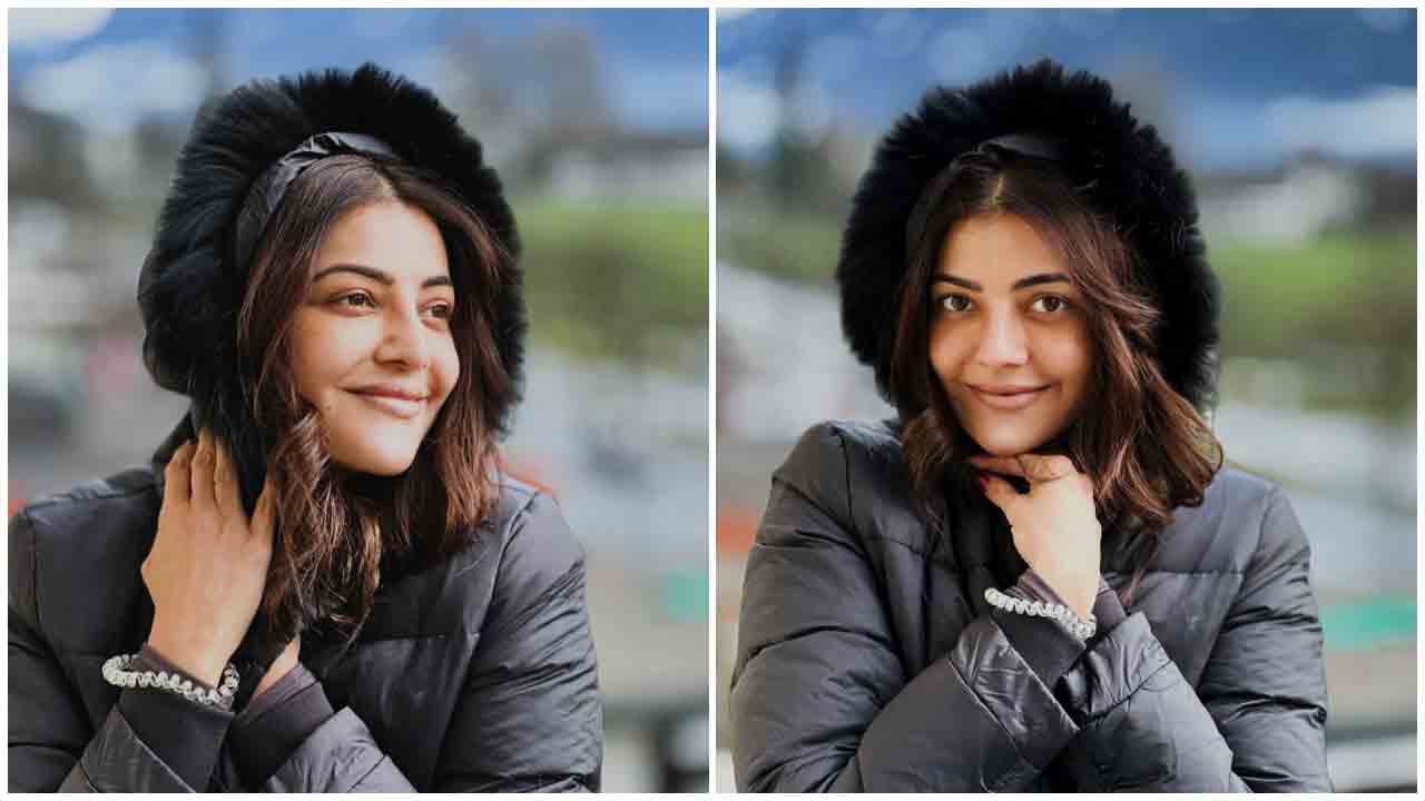 Kajal Aggarwal | చిరునవ్వుతో మెస్మరైజ్ చేస్తున్న కాజల్ అగర్వాల్‌..