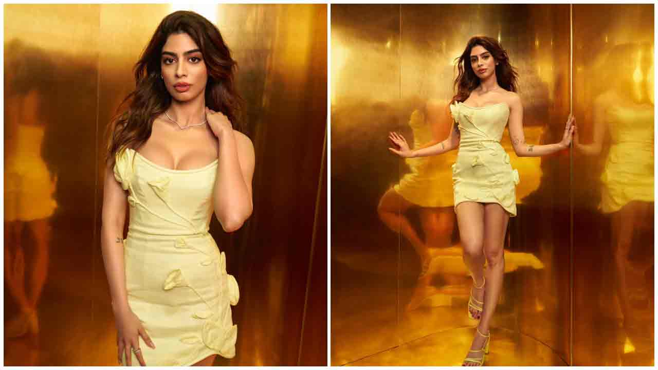 Khushi Kapoor | మినీ డ్రెస్‌లో సెగలు పుట్టిస్తున్న ఖుషి కపూర్..