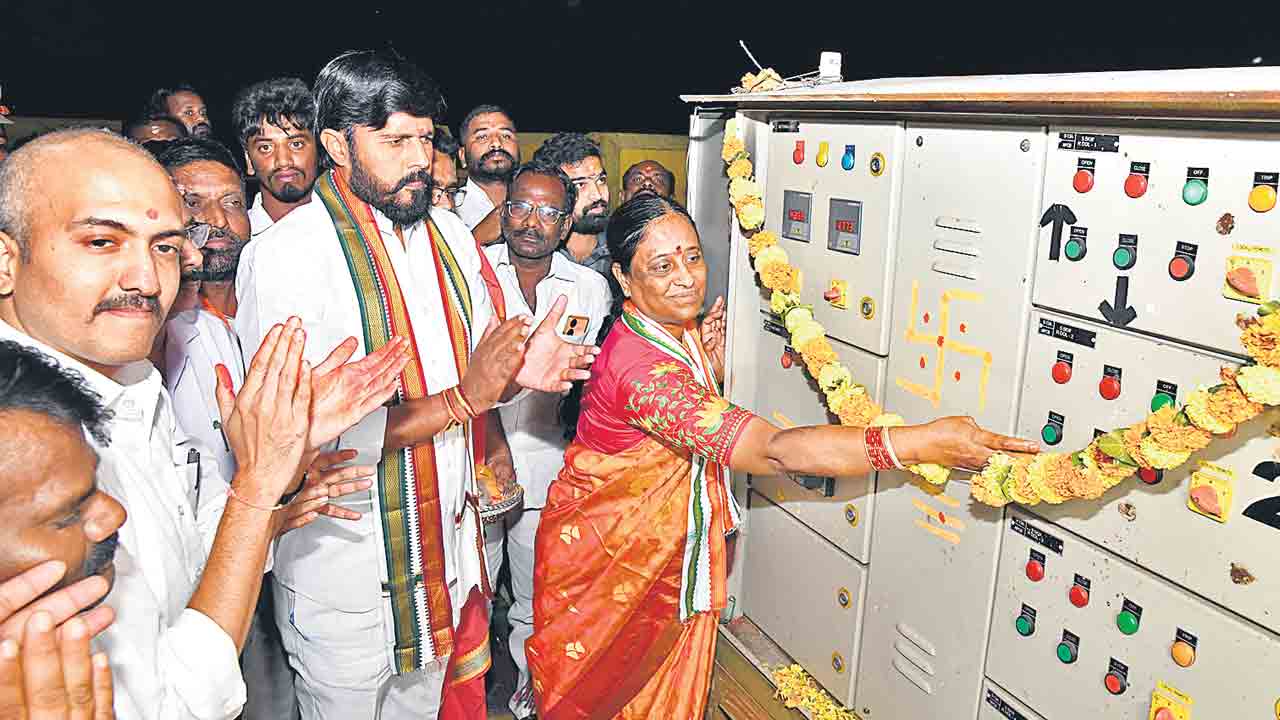 రంగనాయకసాగర్‌ నీటి విడుదల