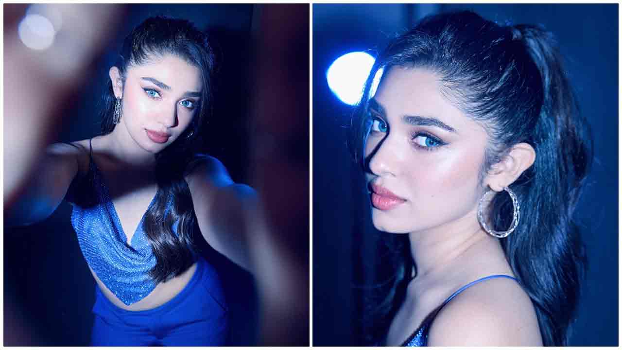 Krithi Shetty | బ్లూ కలర్ డ్రెస్‌లో కృతి శెట్టి మెరుపులు..