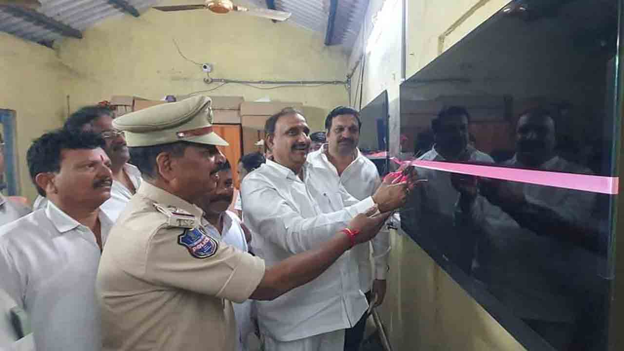 MLA Arekapudi Gandhi | నేరాల నియంత్రణలో సీసీ కెమెరాల పాత్ర కీలకం : ఎమ్మెల్యే అరికపూడి గాంధీ