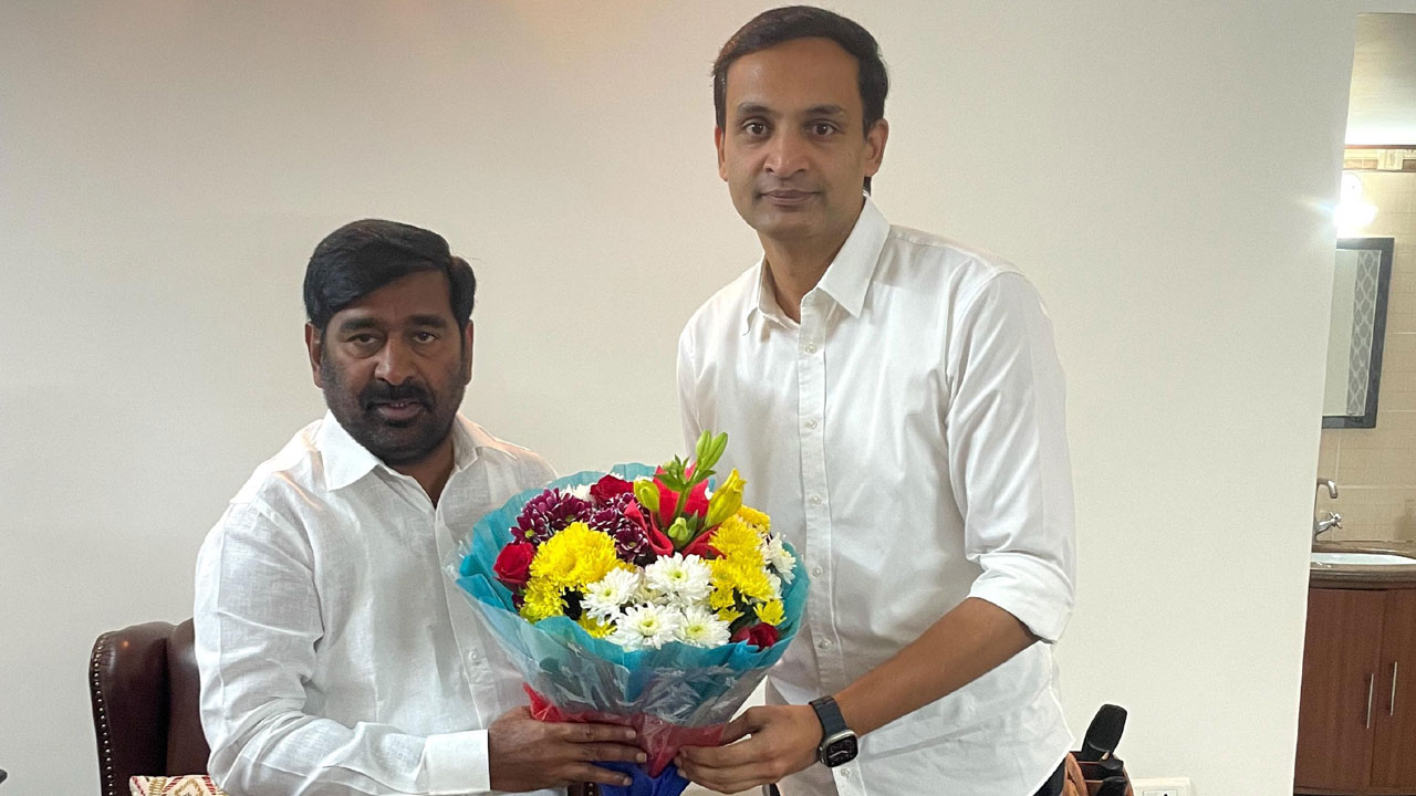 ఎమ్మెల్యే జగదీశ్‌రెడ్డికి అమిత్‌రెడ్డి శుభాకాంక్షలు