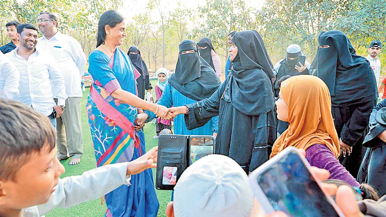 పార్కుల అభివృద్ధికి కృషి