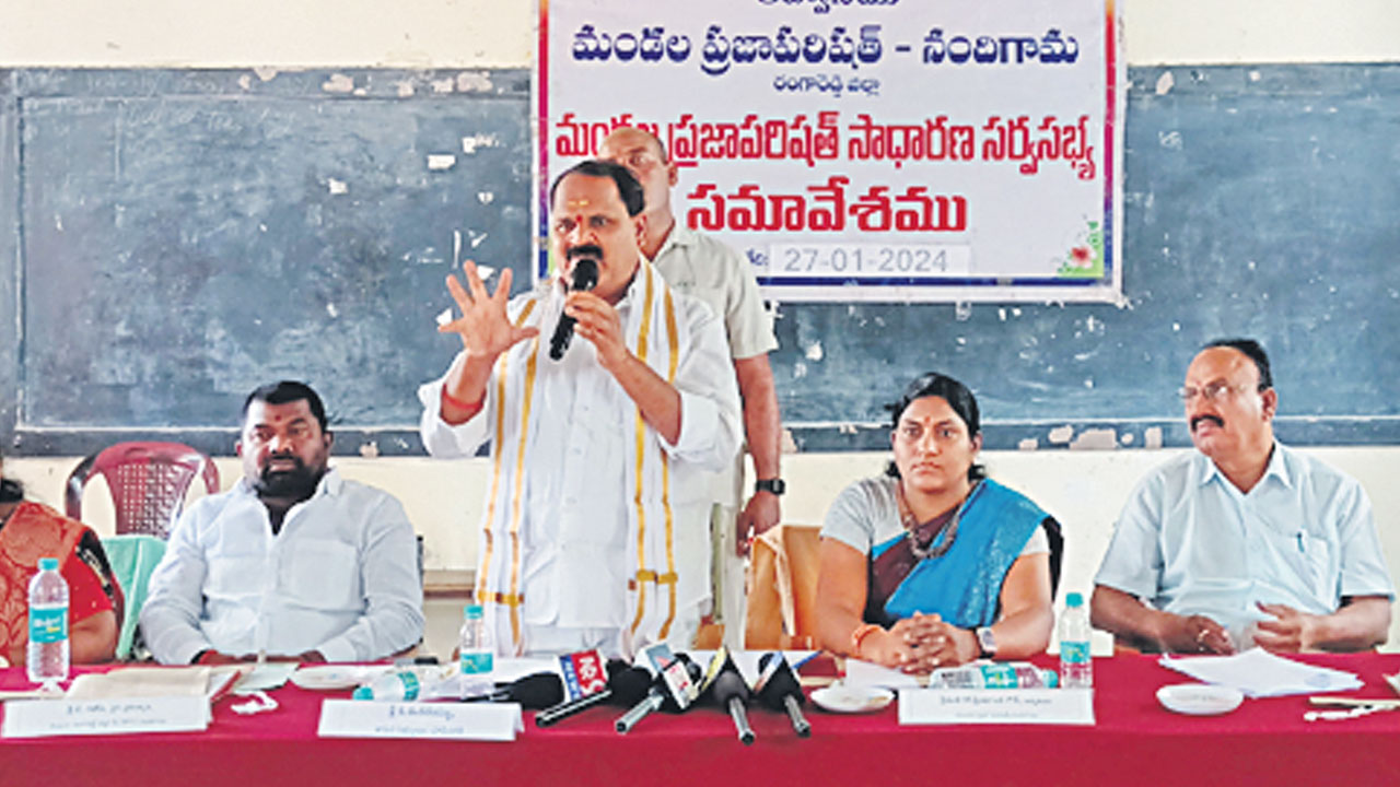 సంక్షేమమే ధ్యేయంగా పని చేయాలి