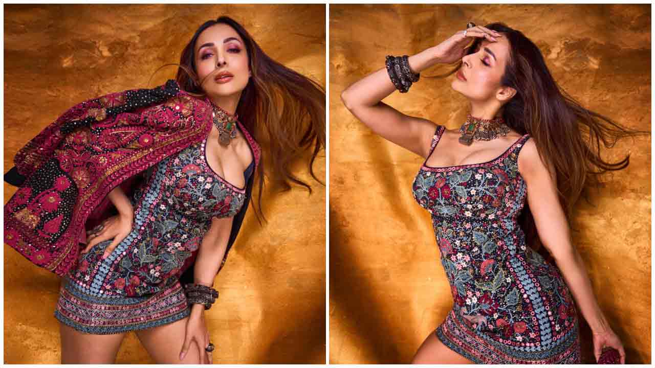 Malaika Arora | మినీ డ్రెస్‌లో పరువాలు ఒలకబోస్తున్న మలైకా అరోరా..