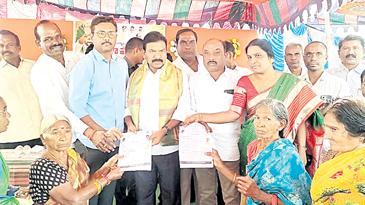 పథకాల అమలుకే ప్రజాపాలన