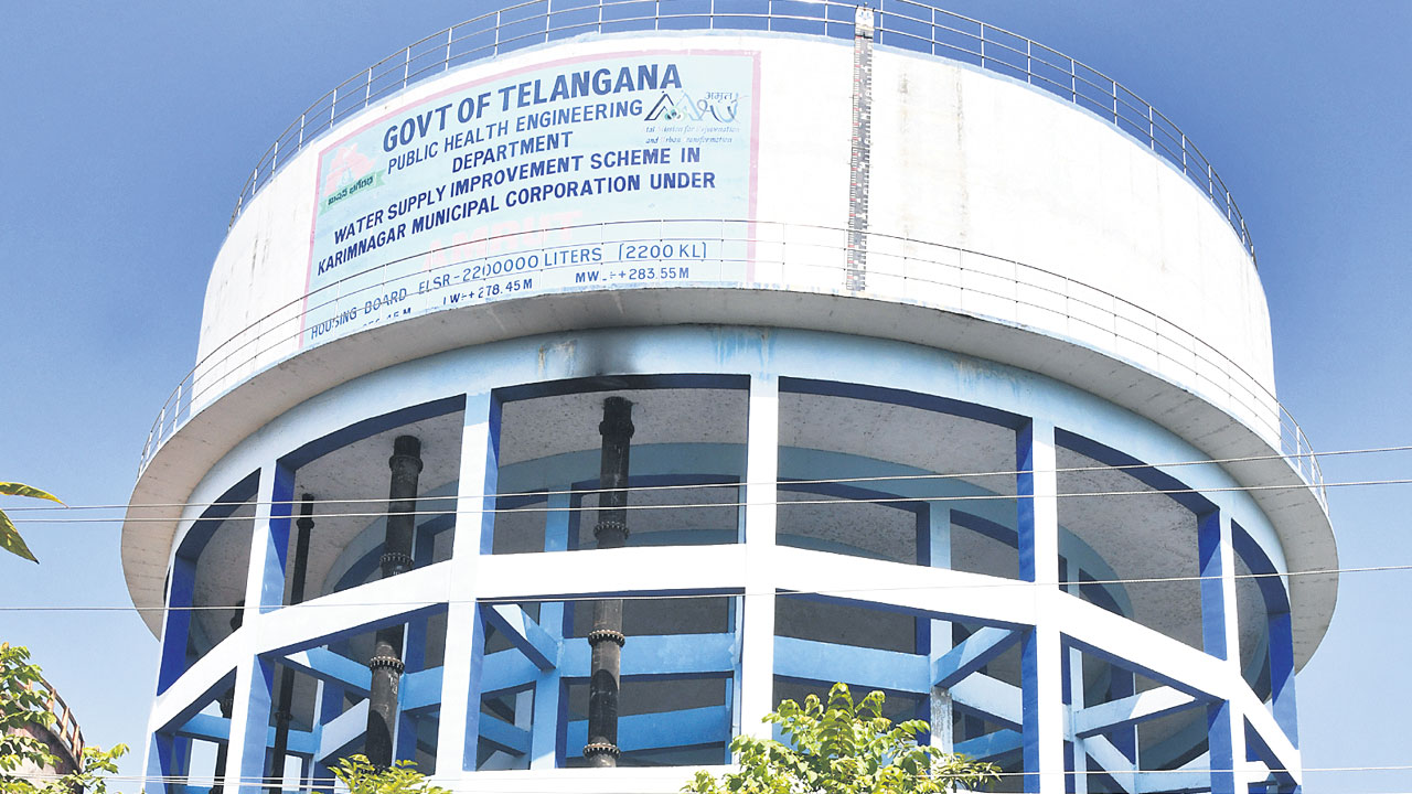 దాహం తీర్చిన అర్బన్‌ భగీరథ