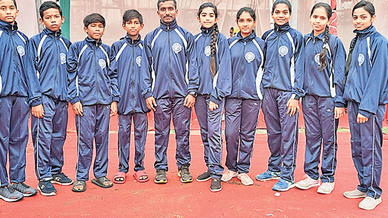 జాతీయస్థాయి పోటీలకు విద్యార్థుల ఎంపిక