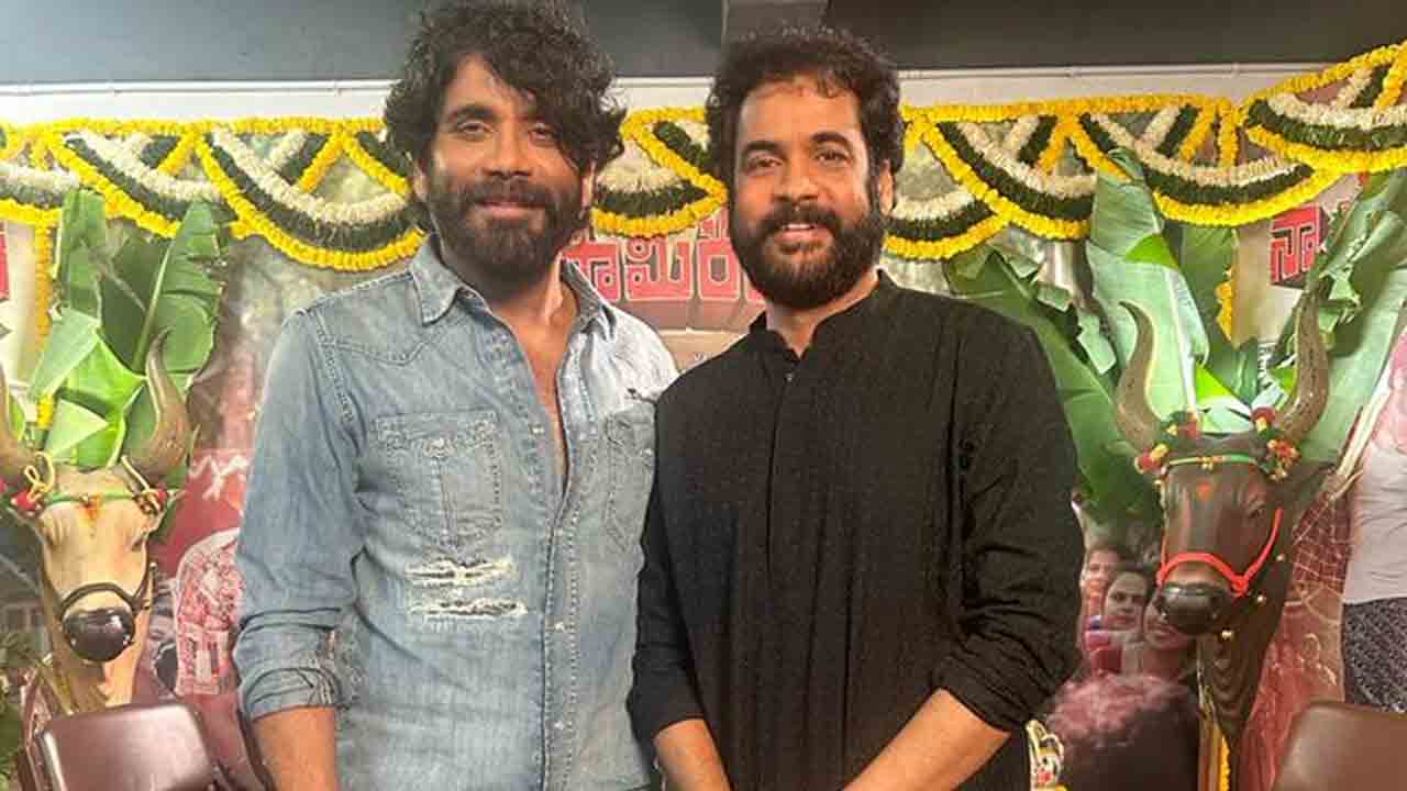 Naa Saami Ranga | నా సామి రంగ హీరో నాగార్జునతో ఫన్‌ ఇంటర్వ్యూ.. ట్రెండింగ్‌లో శివాజీ స్టిల్‌