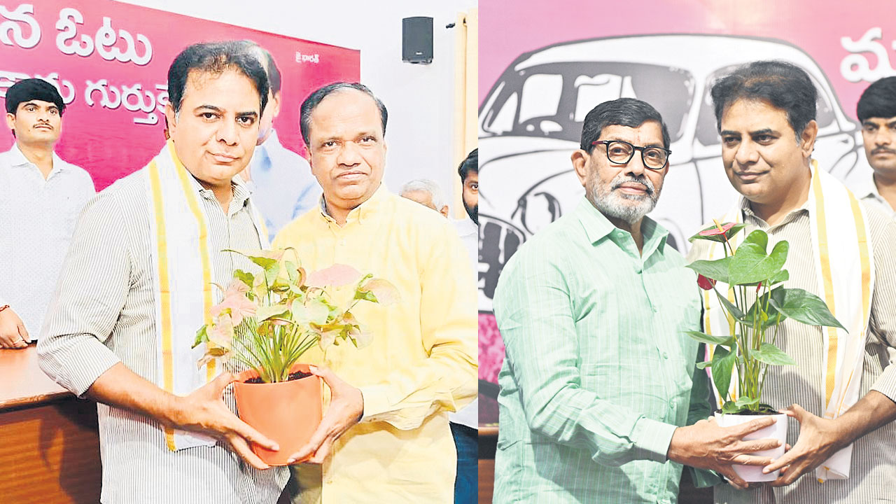 కేటీఆర్‌కు న్యూ ఇయర్‌ శుభాకాంక్షలు