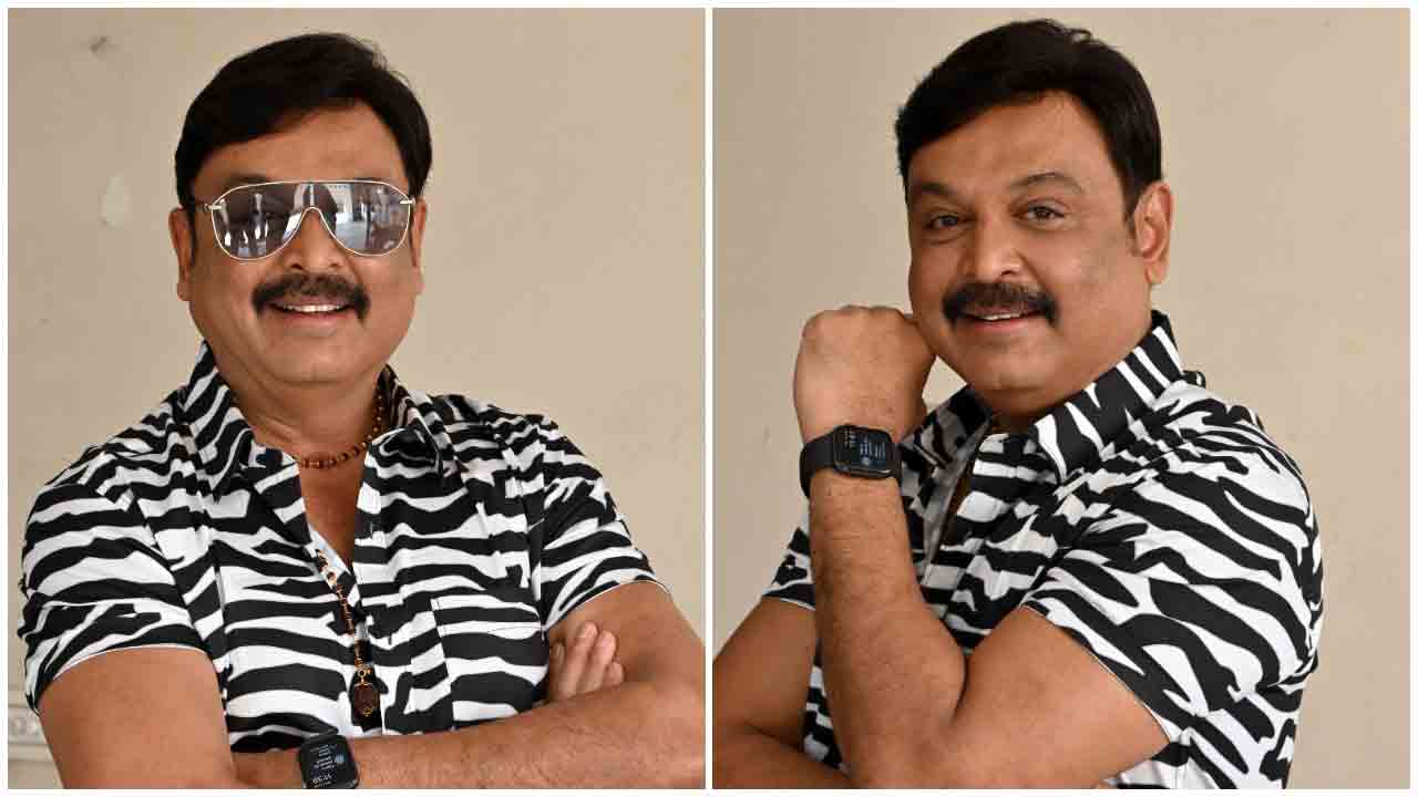 Naresh | ఫిల్మ్ ఇండస్ట్రీలో 50 ఏళ్లు పూర్తి చేసుకున్న సందర్భంగా నరేష్ ఇంటర్వ్యూ ఫొటోలు