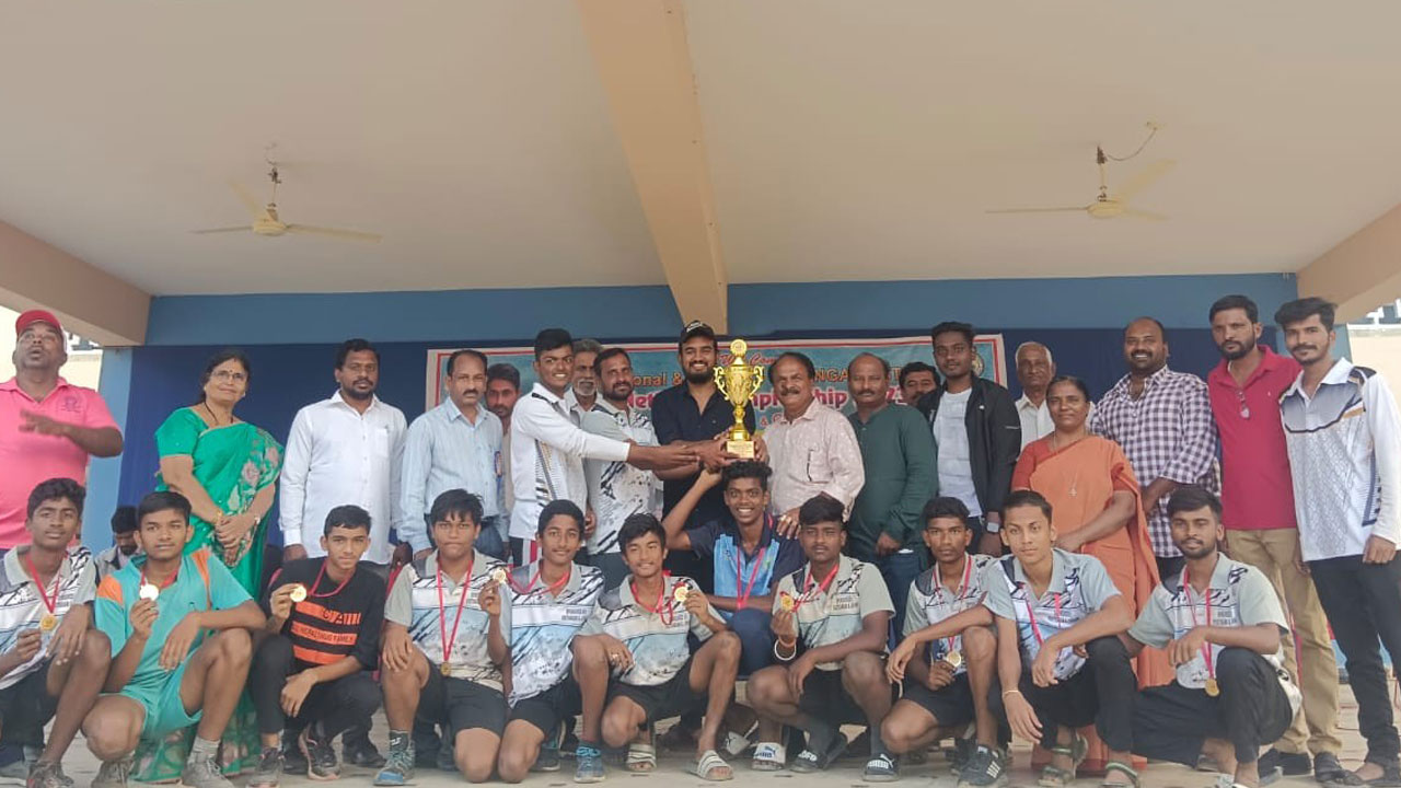 నెట్‌బాల్‌ రాష్ట్ర స్థాయి విజేత నల్లగొండ