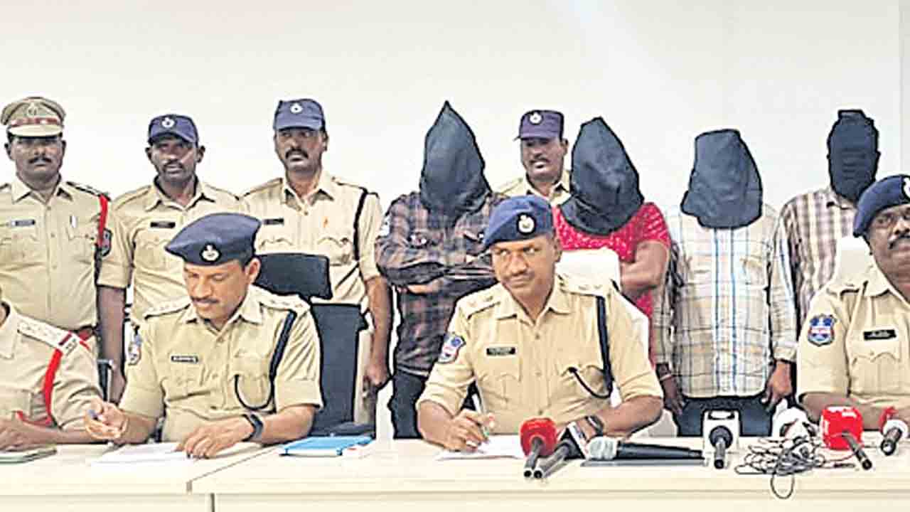 అంతర్రాష్ట్ర ముఠా అరెస్టు