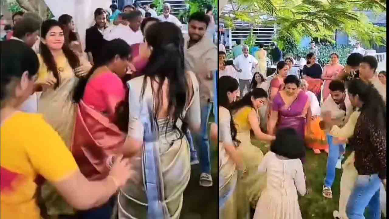 Sai Pallavi | చెల్లి పూజాకణ్ణన్‌తో డ్యాన్స్ ఇరగదీసిన సాయిపల్లవి.. ట్రెండింగ్‌లో వీడియో