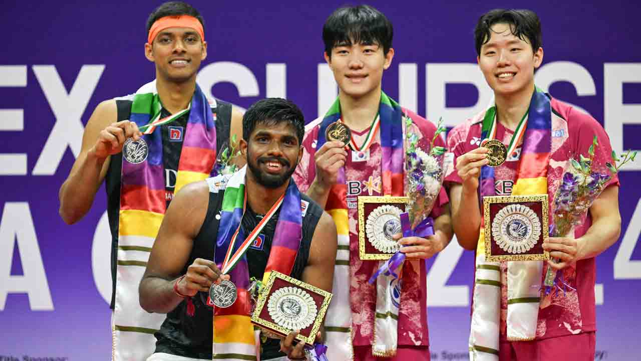 రన్నరప్‌ సాత్విక్‌-చిరాగ్‌ జోడీ