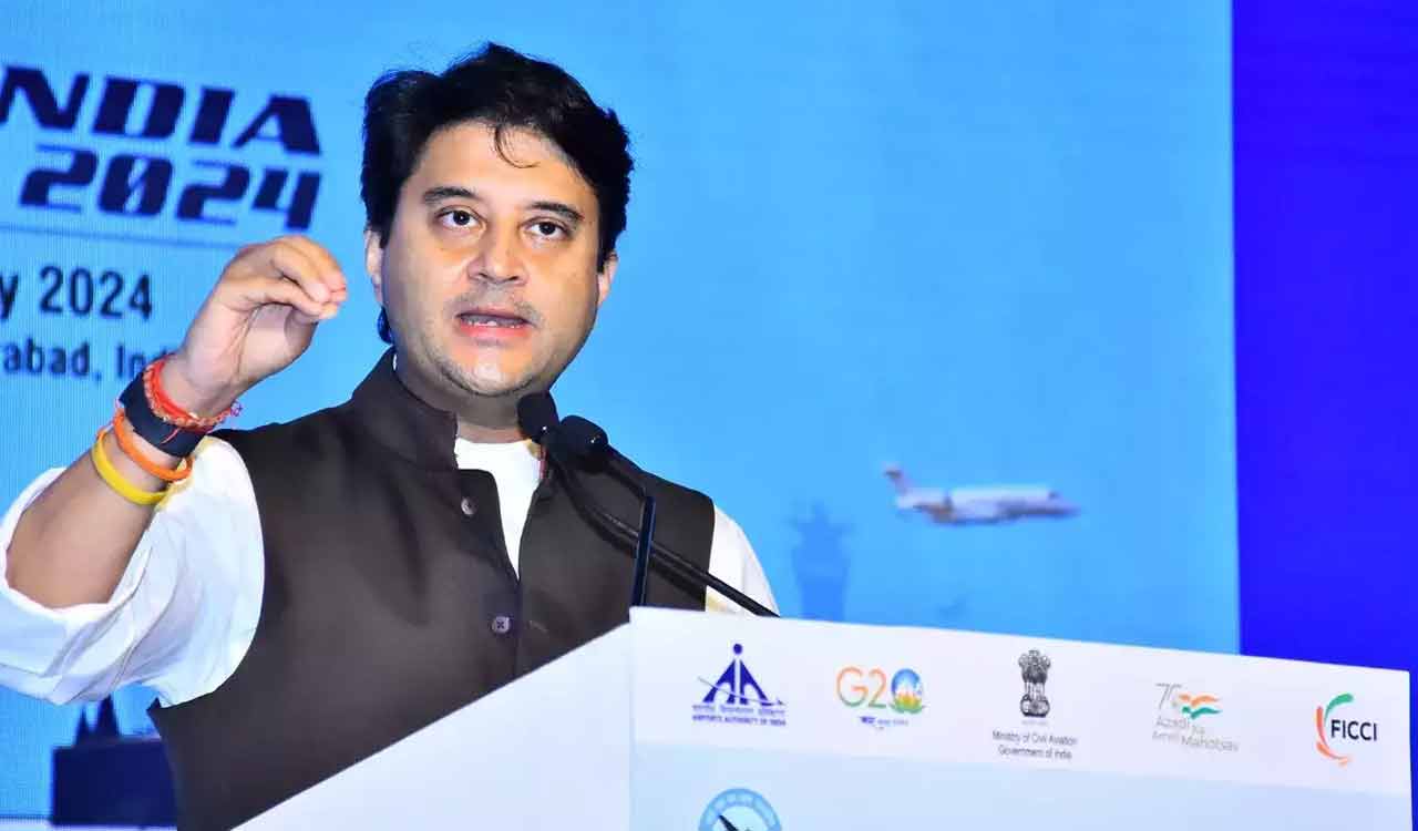 Jyotiraditya Scindia | పౌర విమానయాన రంగంలో భారీగా ఉద్యోగ అవకాశాలు: కేంద్ర మంత్రి జ్యోతిరాదిత్య