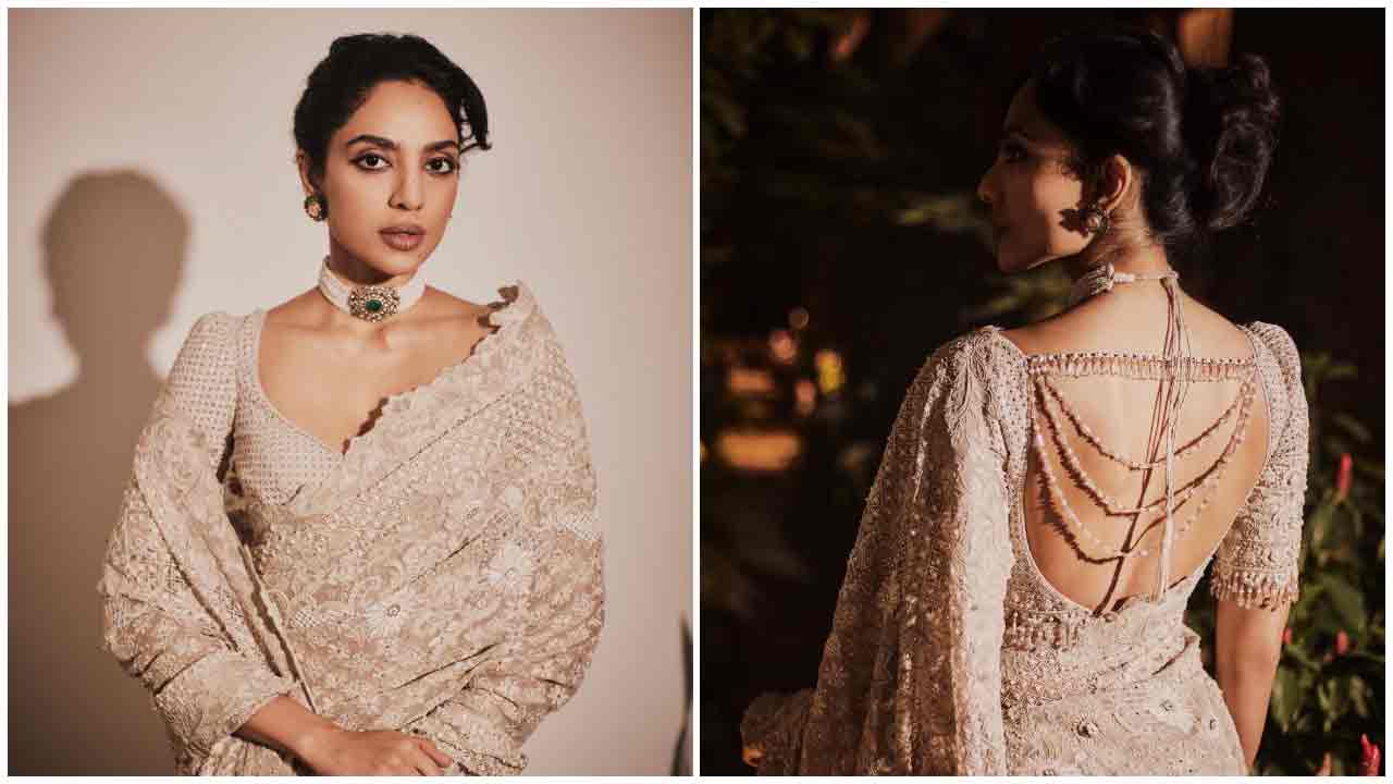 Sobhita Dhulipala | వైట్ కలర్ శారీలో కవ్విస్తున్న శోభితా ధూళిపాళ..