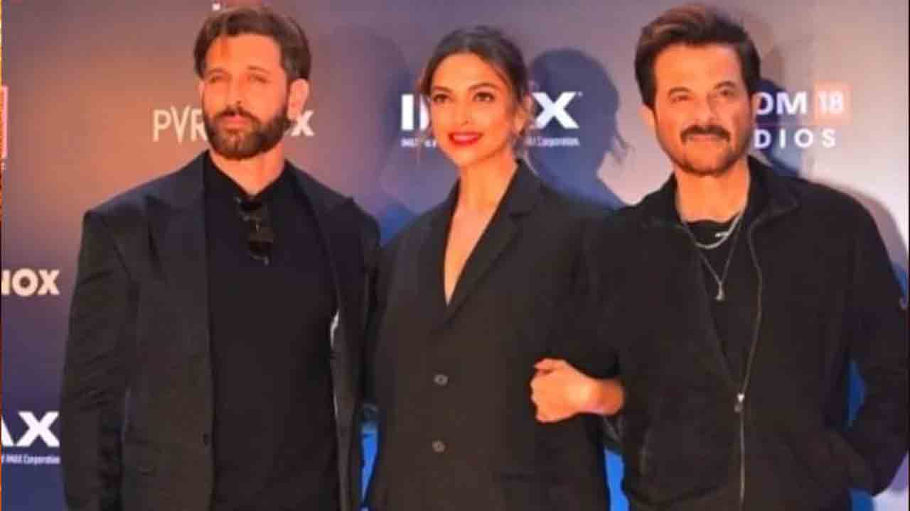 Spirit Of Fighter | ఫైటర్‌ స్క్రీనింగ్‌లో దీపికాపదుకొనే, హృతిక్‌ రోషన్‌.. ట్రెండింగ్‌లో విజువల్స్‌