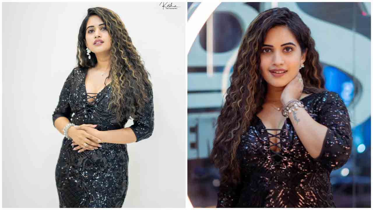 Sravanthi Chokarapu | మెరిసే డ్రెస్‌లో హోయలు పోయిన స్రవంతి చొక్కారపు..