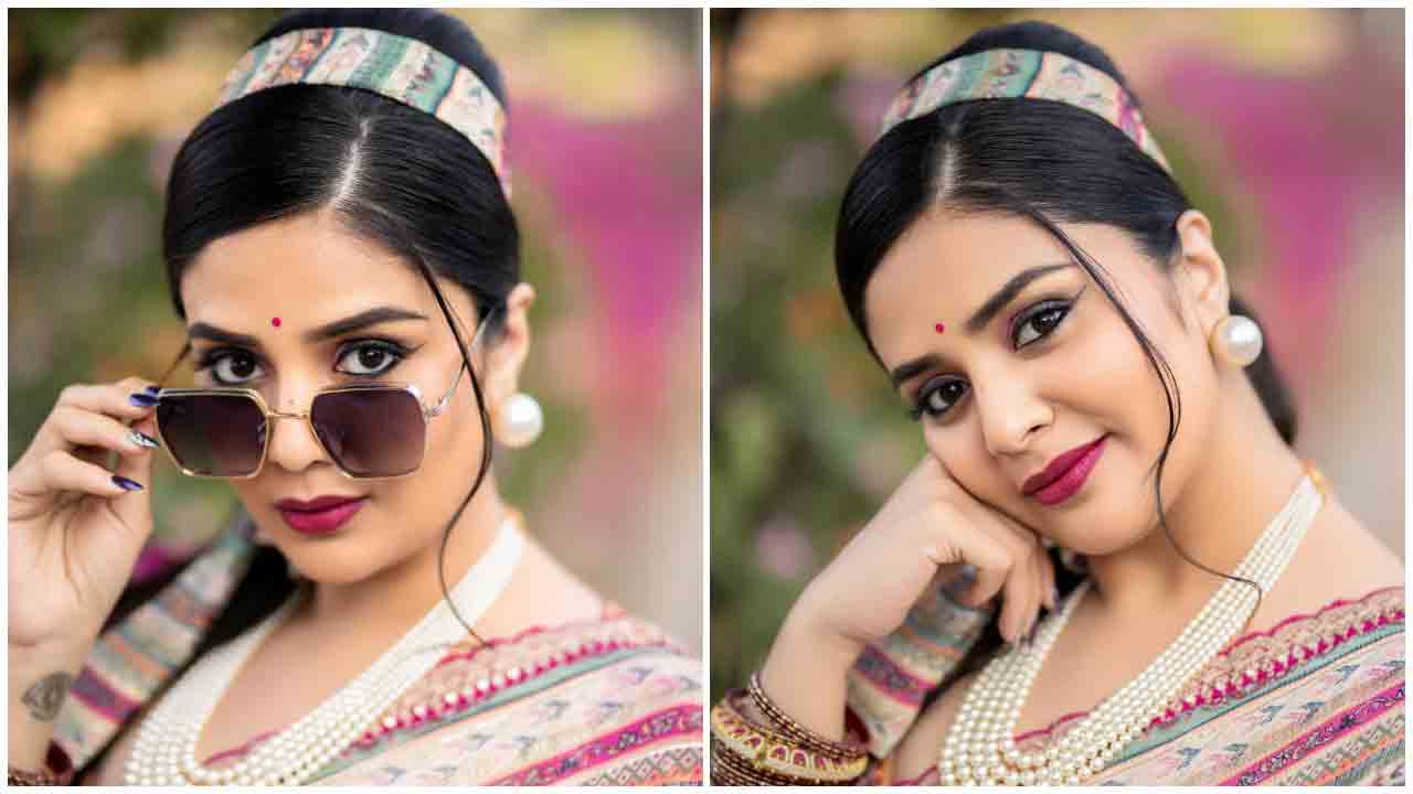 Sreemukhi | కాటుక కన్నులతో కవ్విస్తున్న శ్రీముఖి..