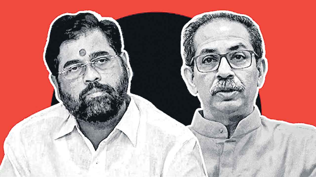 Uddav Thackeray And Eknath 