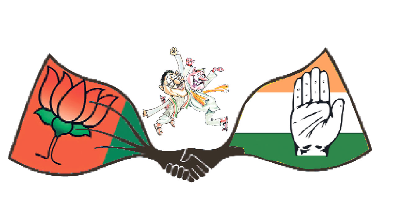 Congress-BJP | ఢిల్లీ పార్టీల సిల్లీ పాలిటిక్స్‌.. అధికారం కోసం బీజేపీ-కాంగ్రెస్‌ దోస్తానా!