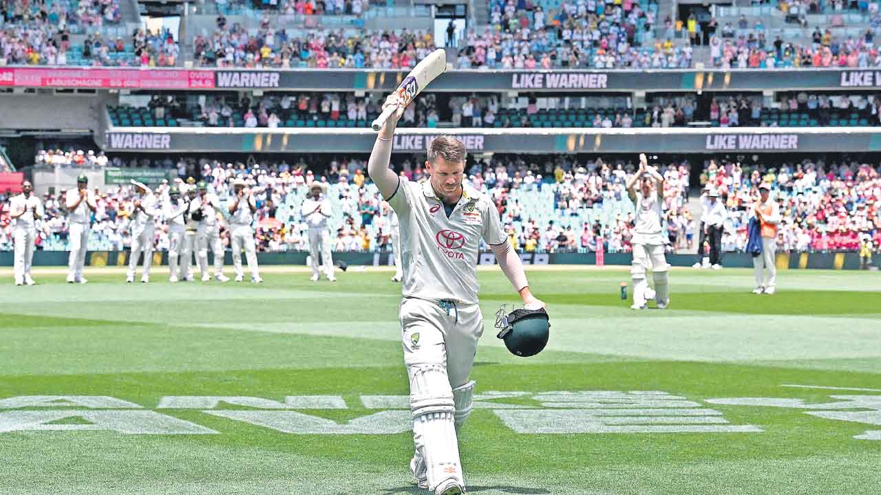 వార్నర్‌కు విజయంతో వీడ్కోలు