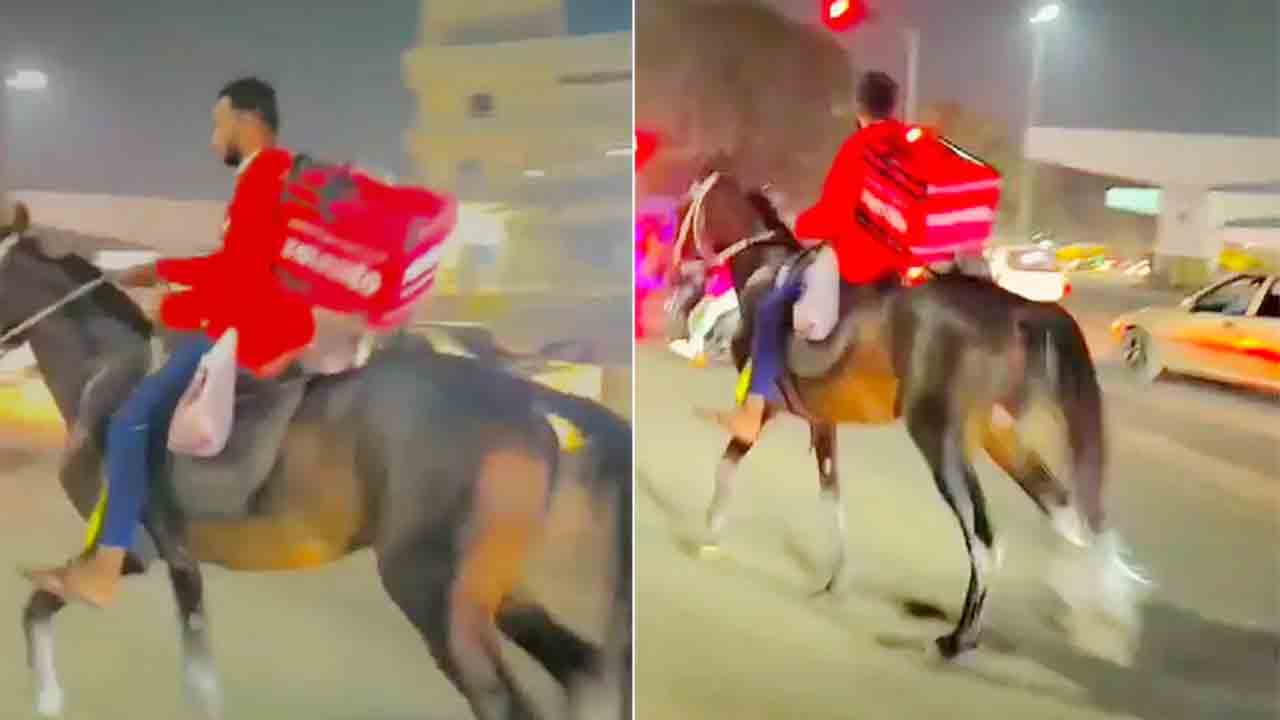Zomato | పెట్రోల్‌ దొరకలేదు.. గుర్రంపై ఫుడ్‌ డెలివరీ చేసిన జొమాటో బాయ్‌.. VIDEO
