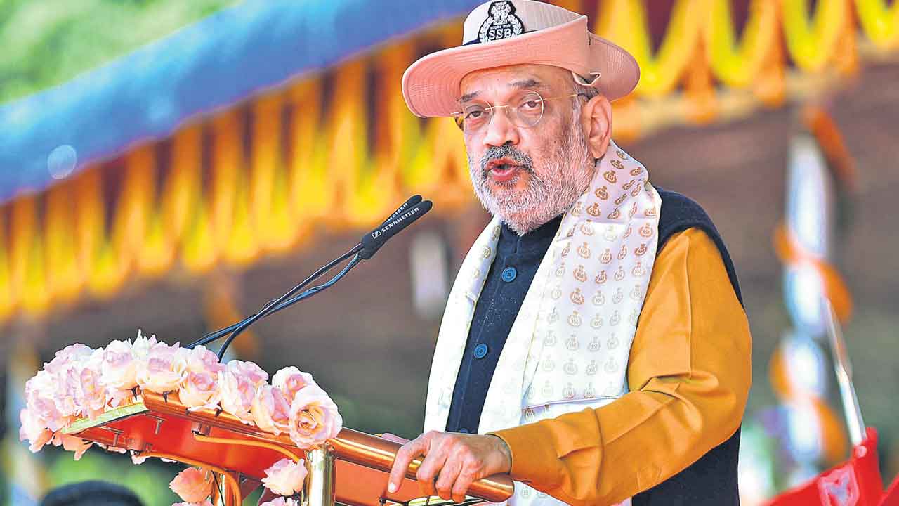Amit Shah | మయన్మార్‌ సరిహద్దుల్లో కంచె.. స్వేచ్ఛా సంచారానికి త్వరలో ముగింపు పలుకుతాం: అమిత్‌షా