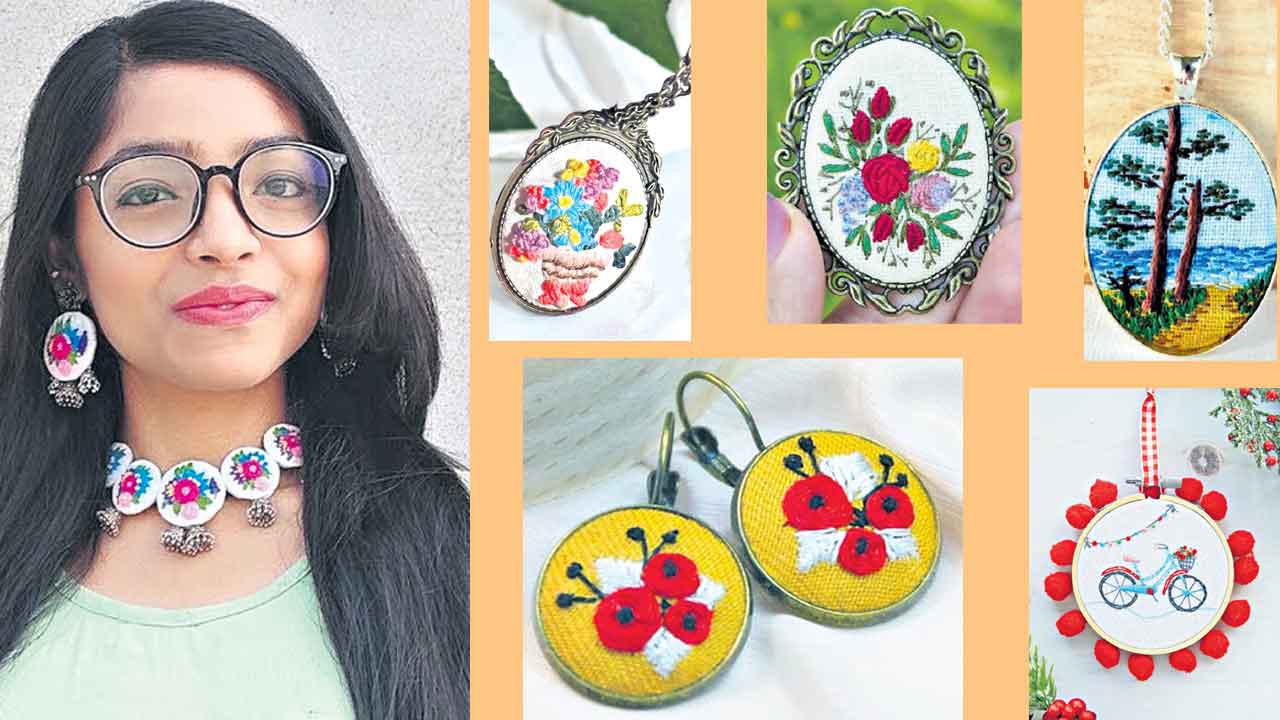 Women’s Fashion | వస్త్రాలపైనా కుంచె చిత్రాలు..