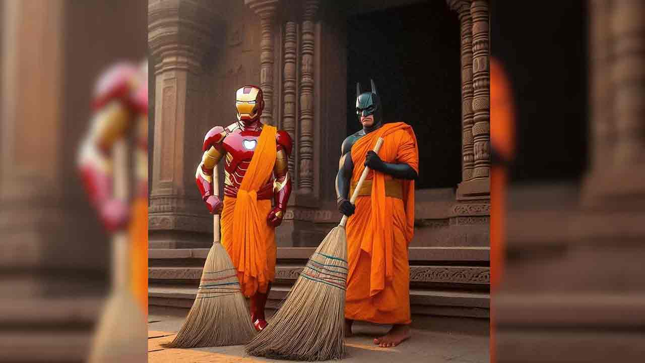 Super Heroes: బ్యాట్‌మ్యాన్‌, ఐర‌న్ మ్యాన్‌.. సూప‌ర్‌హీరోలంద‌రూ అయోధ్య‌లోనే.. ఆక‌ట్టుకుంటున్న ఏఐ పిక్స్‌