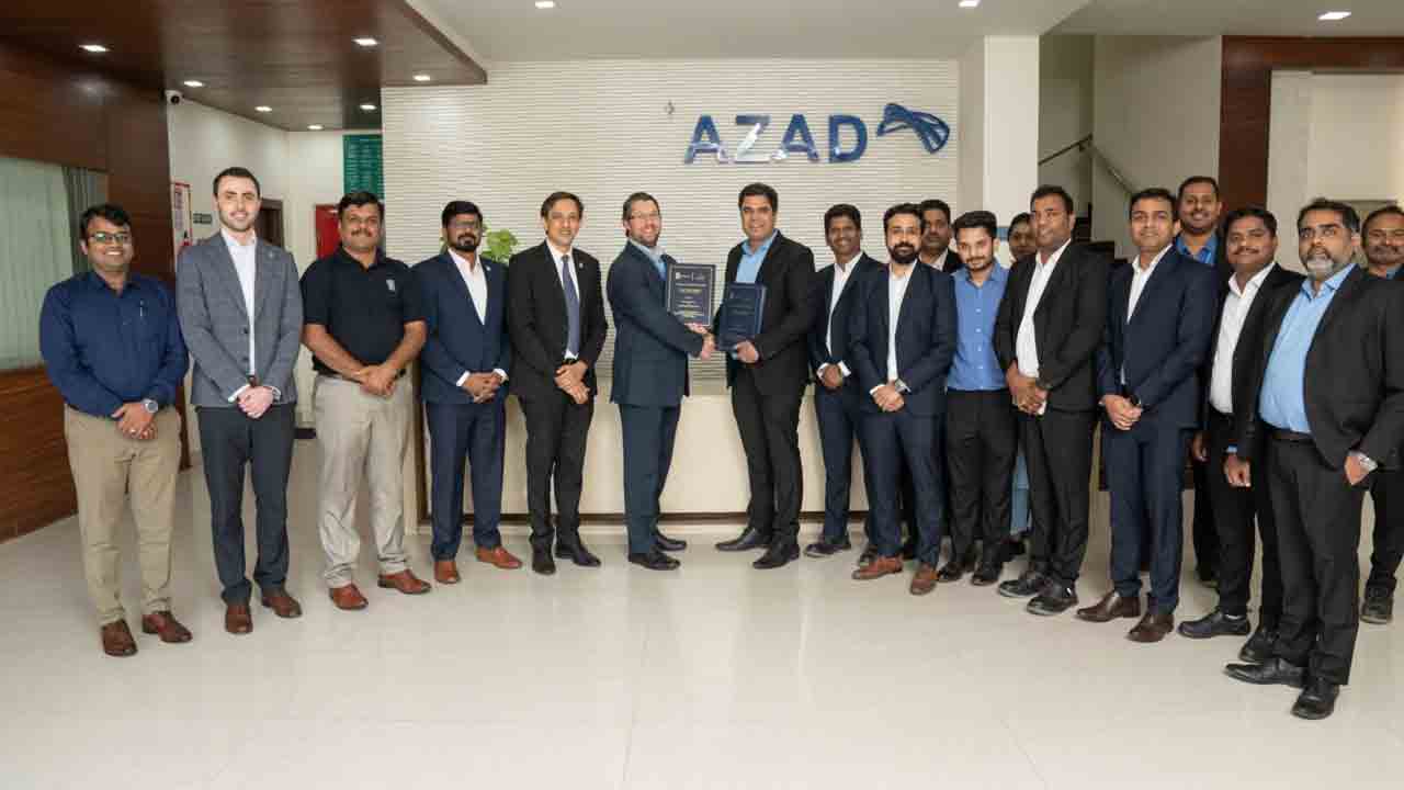 ఆజాద్‌ ఇంజినీరింగ్‌తో రోల్స్‌-రాయిస్‌ జట్టు