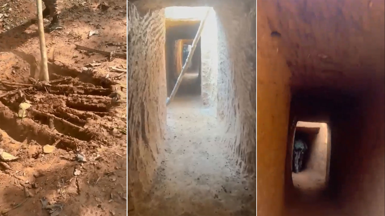 Chhattisgarh | దండకారణ్యంలో బయటపడిన మావోయిస్టుల సొరంగ మార్గాలు.. వీడియోలు వైరల్‌