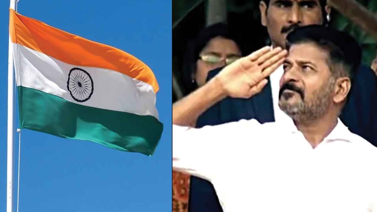 జాతీయ జెండా ఆవిష్కరించిన సీఎం