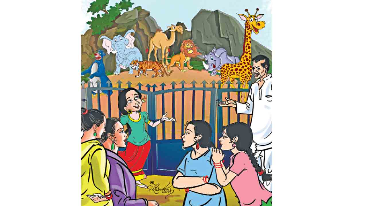 Numaish | నుమాయిష్‌.. మిరుమిట్లు గొలిపే లైట్లు, కిక్కిరిసిన షాపులను అబ్బురంగా చూస్తూ..