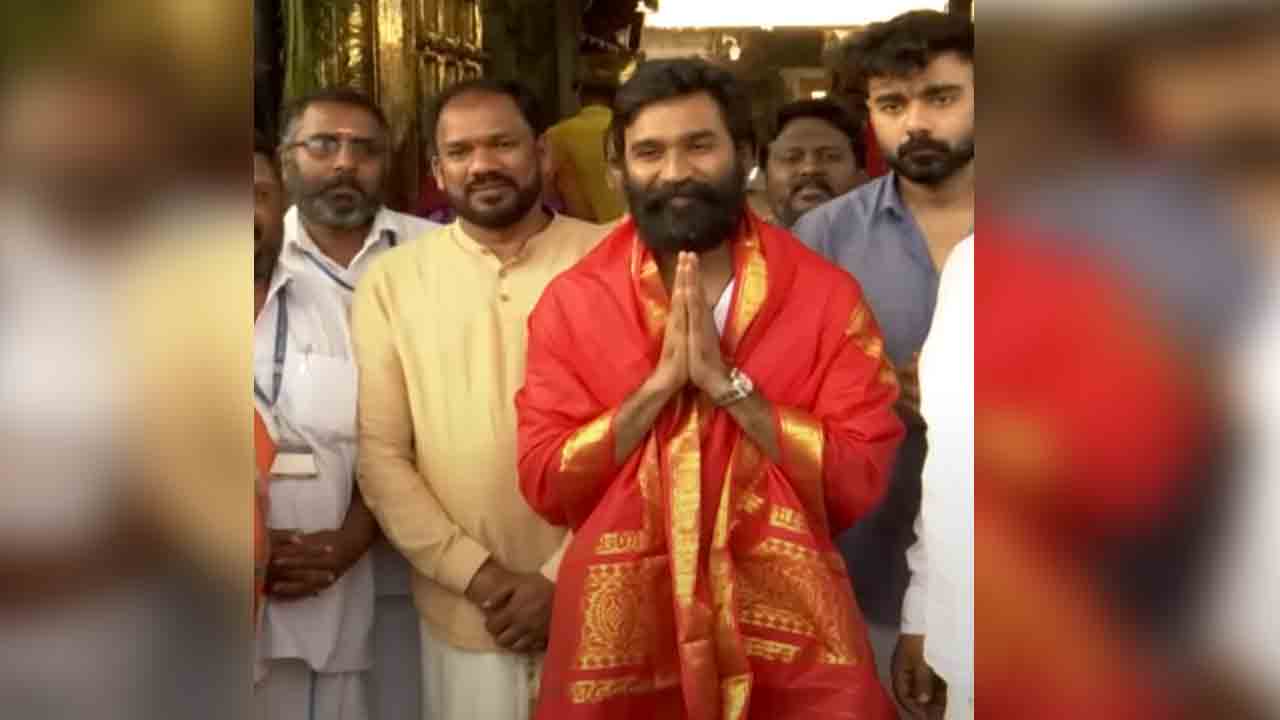 Tirumala | తిరుమ‌ల శ్రీవారిని ద‌ర్శించుకున్న త‌మిళ‌ న‌టుడు ధ‌నుష్