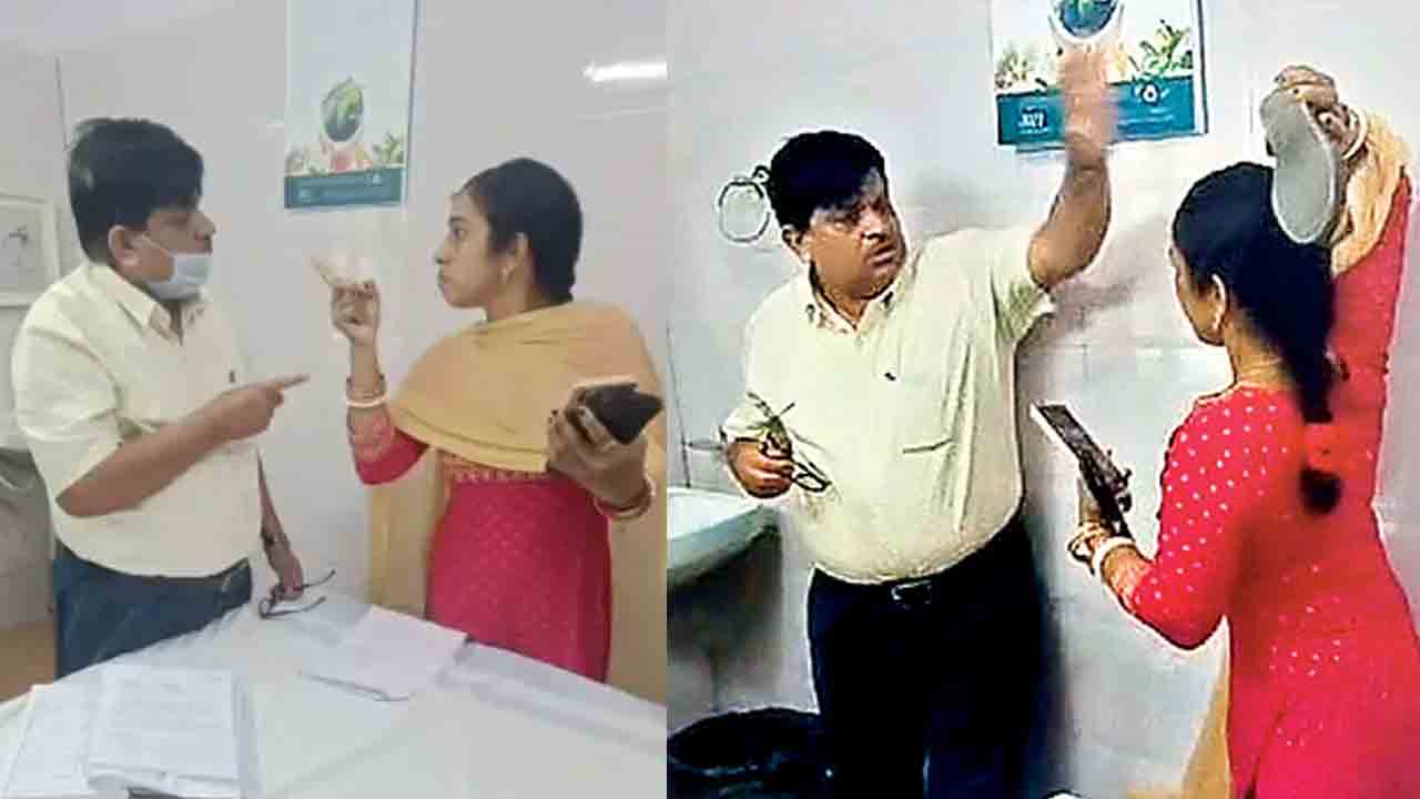 Crime News | డాక్ట‌ర్‌ను చెప్పుతో కొట్టిన మ‌హిళ‌.. ఎందుకంటే..?