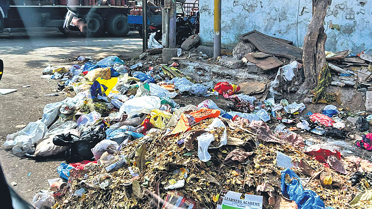 చెత్త సేకరణ జరుగుతలేదు