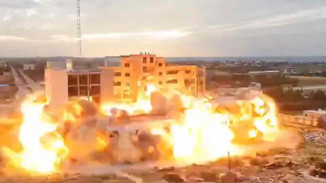 Palestine University: గాజా వ‌ర్సిటీని పేల్చేసిన ఇజ్రాయిల్‌.. వీడియోపై క్లారిటీ ఇవ్వ‌ని అమెరికా