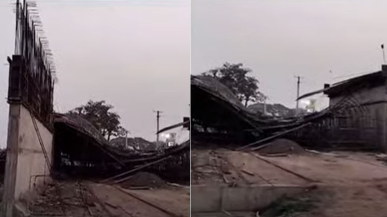 Khammam | ఖమ్మం జిల్లాలో కుప్పకూలిన గ్రీన్‌ఫీల్డ్‌ హైవే బ్రిడ్జి.. కాంక్రీట్‌ పోస్తుండగా ప్రమాదం