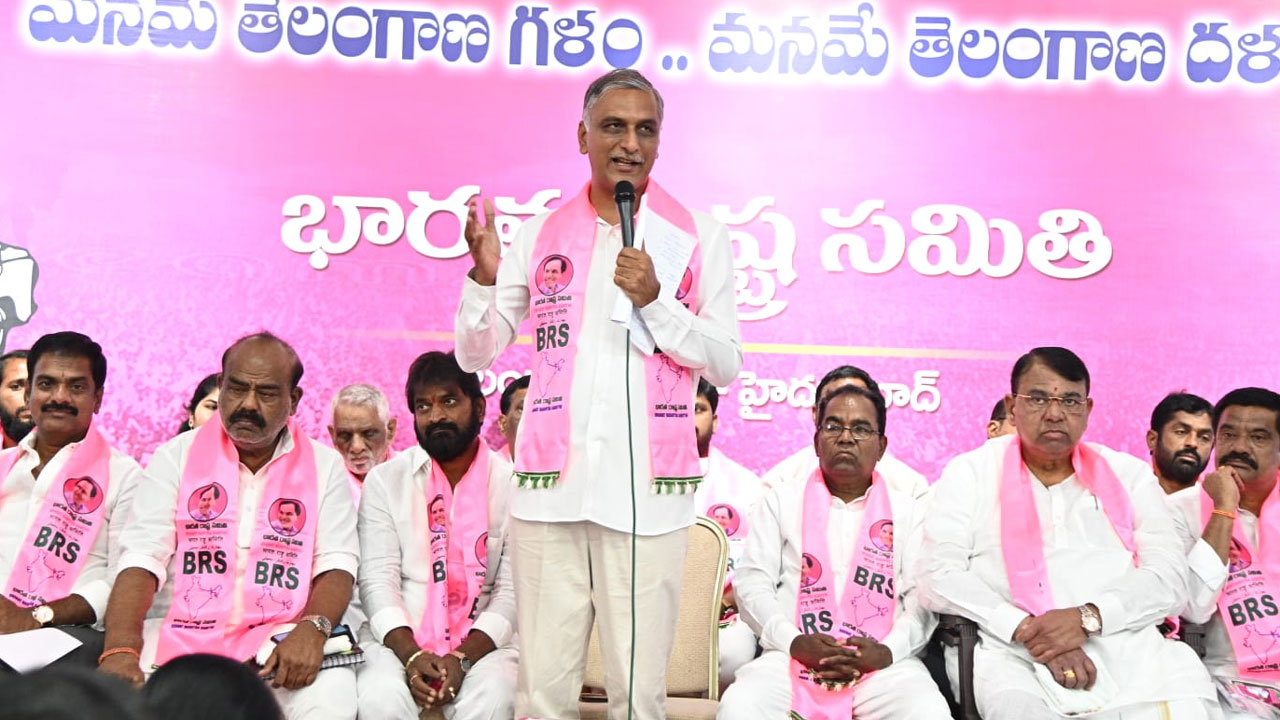 Harish Rao | పార్లమెంట్‌ ఎన్నికల్లో బీఆర్‌ఎస్‌ గెలిస్తేనే.. తెలంగాణ సమస్యలకు పరిష్కారం లభిస్తుంది : హరీశ్‌రావు