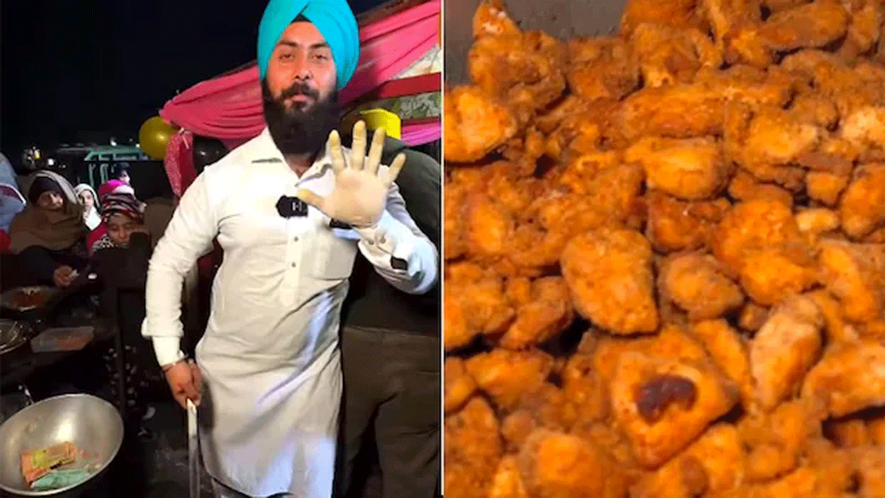 Fried Chicken | రూ. 5కే టేస్టీ ఫ్రైడ్ చికెన్.. ఫుడ్ స్టాల్ ముందు భారీ క్యూ..!