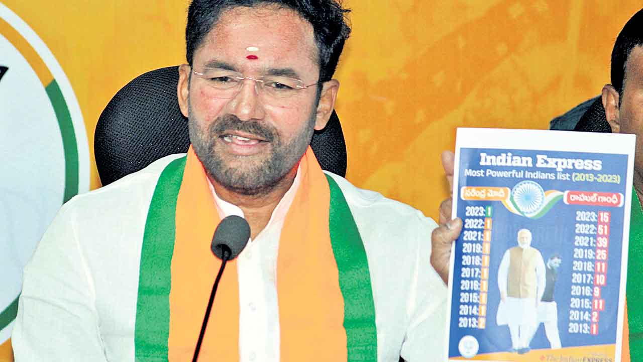 Kishan Reddy | ఆరు గ్యారెంటీలు అమలుచేయాలనే చిత్తశుద్ధి ఉంటే దరఖాస్తులెందుకు?: కిషన్‌రెడ్డి